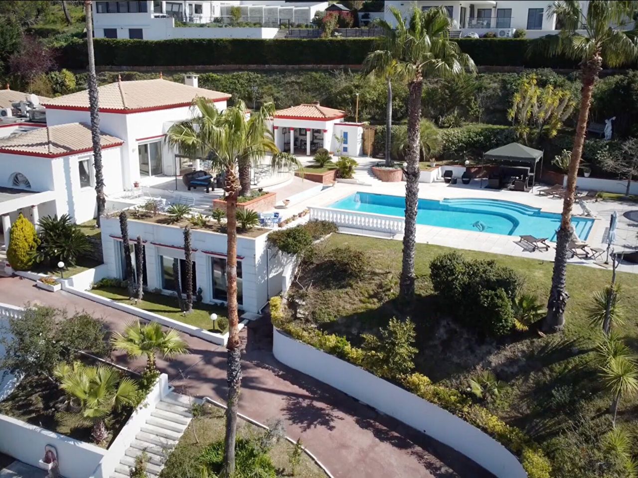 Villa Nice Ouest 665 m2 PISCINE VUE MER
